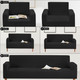 Premium Spandex Stretchable Plain Sofa Covers
